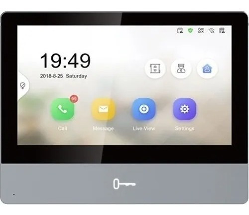 Monitor Tactil Hikvision Para Video Portero Ds-kh8350-wte1