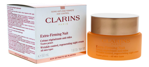 Crema De Noche Clarins Extra Firming 50 Ml Para Todo Tipo De