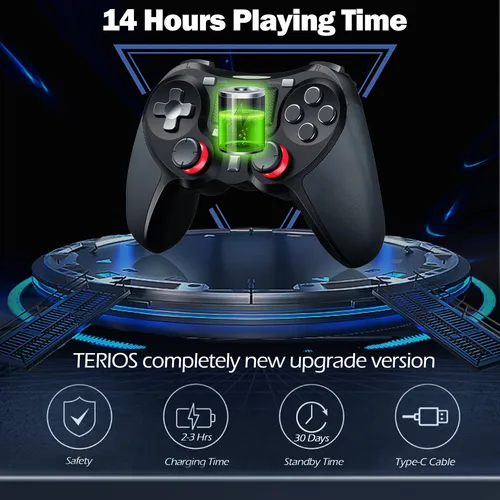 Terios Controlador Inalámbrico Para Ps4, Control Remoto Co.