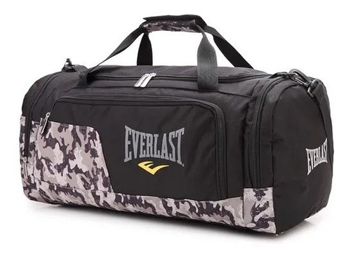 Bolso Everlast Original 26212 Deportivo Bolsillos Gym Grande