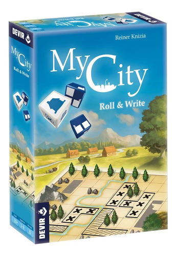 Juego De Mesa - My City: Roll & Write - Aldea Juegos