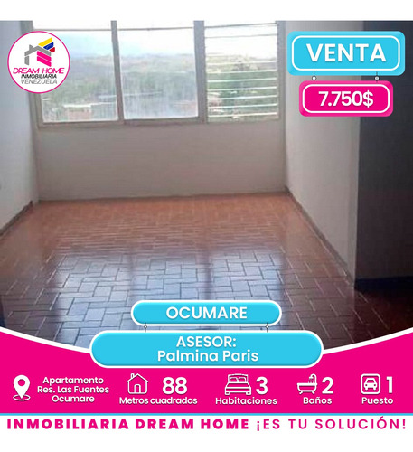 Apartamento En Venta  Residencias Las Fuentes  Ocumare Del Tuy