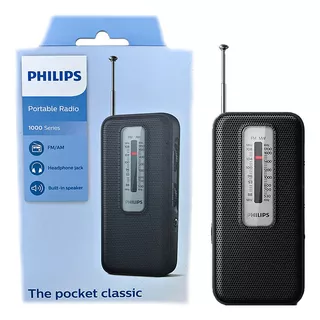 Rádio Portátil De Bolso Novo Original Am-fm A Pilha Philips