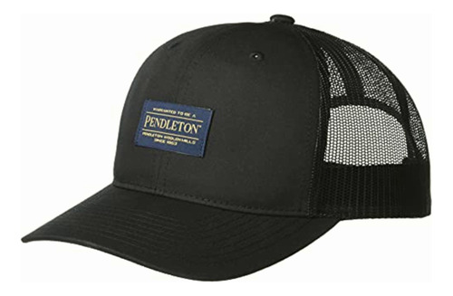 Pendleton Gorra De Camionero, Negro, Talla Única