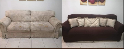 Cubre Sillón 3 Plazas Funda Protector Cubre Salas Elástica