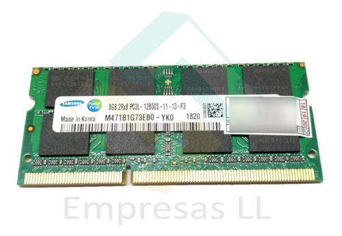 Memoria Notebook Ddr3 12800s