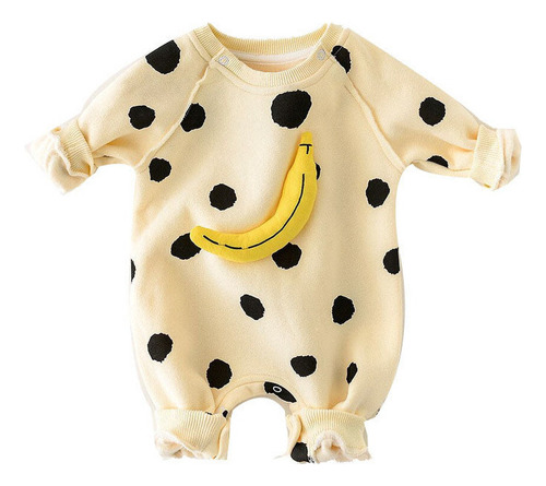 Mamelucos Para Bebés Y Niñas Con Diseño De Plátano, Diseño D