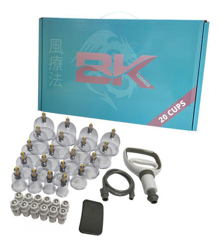 Kit Ventosa Bk Com 20 Copos