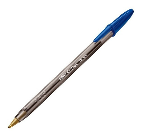 Bolígrafo Birome Bic Trazo Grueso 1.6mm Azul (x10 Unidades)
