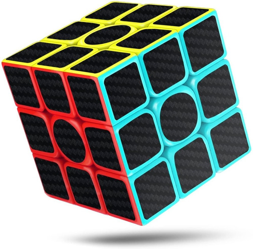 Cubo De Rubik 3x3 Cobra Profesional De Fibra De Carbono