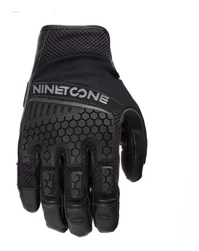 Imagen 2 de 4 de Guantes Negros Con Proteccion Nto Armour Ls2 Rolling Motors