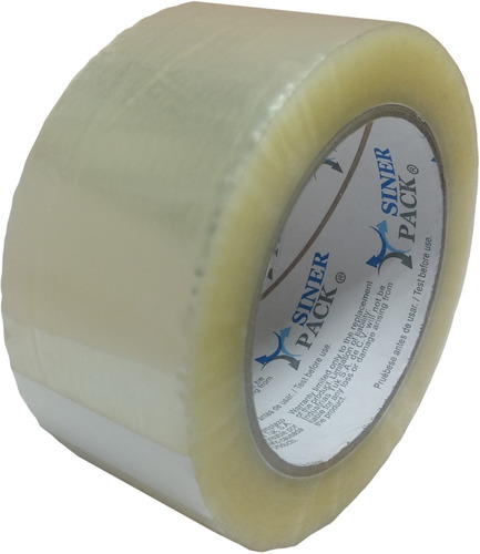 6 Rollo Cinta Para Empaque Canela De 48x50 Siner Tape De Tuk