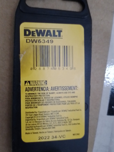 Cincel Pala Ancha 1 1/2 381mm Dewalt Dw5349