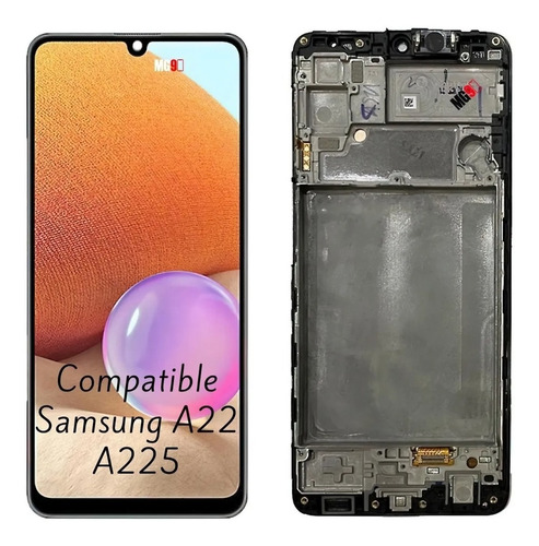 Pantalla Completa Compatible Con Samsung A22 4g A225 Amoled