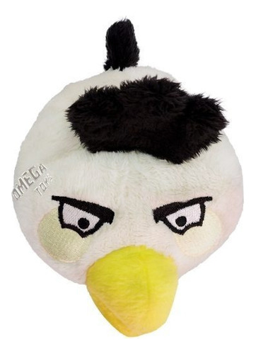 Minipeluche Angry Birds con forma de pájaro blanco