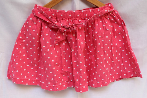 Pollera Corta, Mini De Nena Cheeky Talle 6