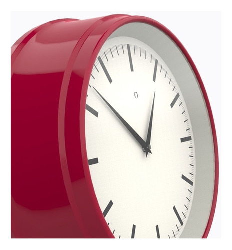 Imagen 1 de 4 de Reloj De Pared Retro Central Estacion Marco Metal Vintage