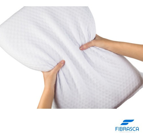Almohada Fibrasca Honeycombs Plus, soporte muy suave