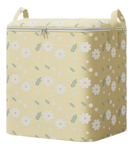 Bolsa Organizadora De Cuna Jollein Milky Coffee | Almacenaje De Juguetes Con 2 Compartimentos | Tejido Acanalado Suave | Accesorio Para Habitación Bebé