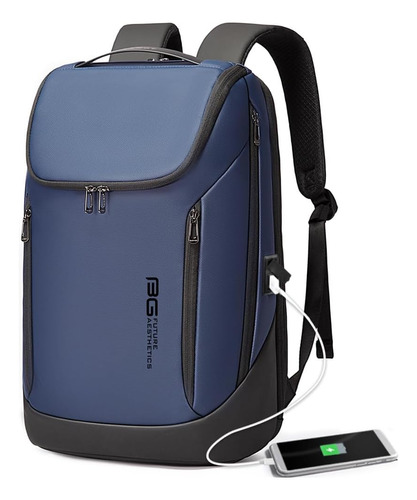 Mochila Bange Business Para Laptop De 15.6 PuLG.  Azul (m)