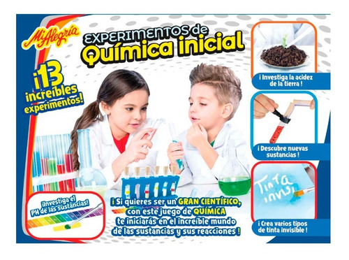 Imagen 3 de 3 de Experimentos De Química Inicial - Mi Alegría