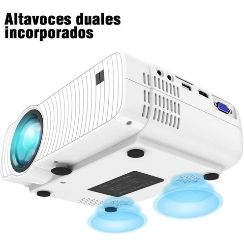 Imagen 4 de 8 de Proyector Profesional Streamvox Led 3500 Lumens 1080p