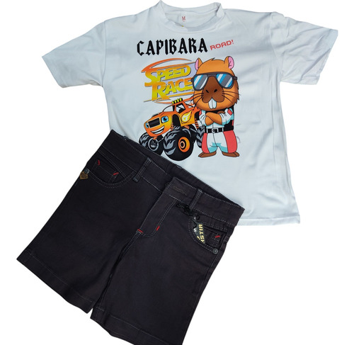 Conjunto De Short Y Playera