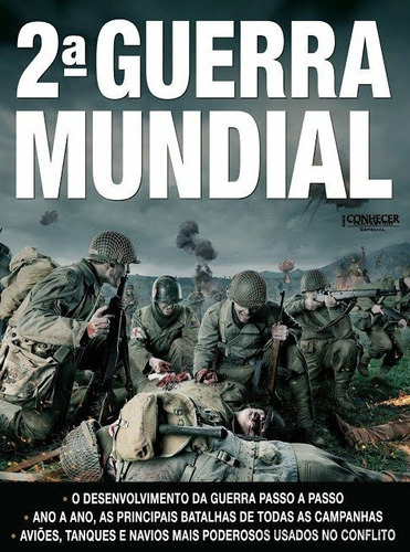 Conhecer Fantástico Especial: Segunda Guerra Mundial, de On Line a. Editora IBC - Instituto Brasileiro de Cultura Ltda, capa mole em português, 2021