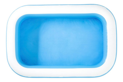 Imagen 2 de 2 de Pileta inflable rectangular Bestway 54006 de 2.62m x 1.75m x 51cm 778L azul y blanca