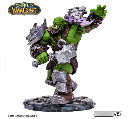 Muñeco Accion Mcfarlane 16cm World Of Warcraft Orco V 166700