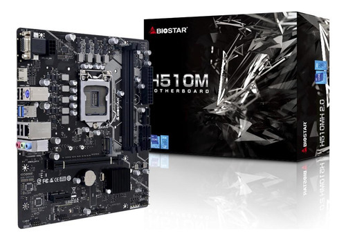 Placa Mãe Biostar H510mhp 2.0 Ddr4 Intel Lga 1200 Matx