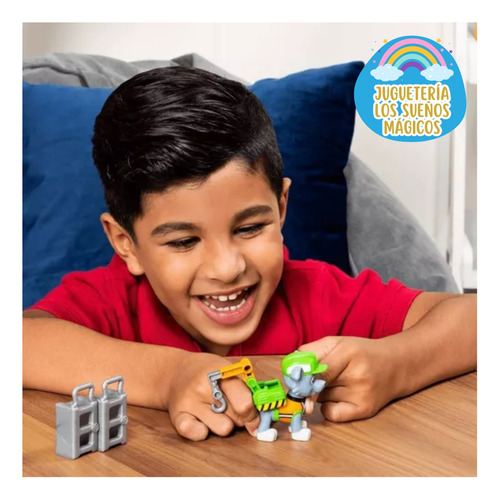 Paw Patrol Rocky Construction Ultimate Rescue Mochila Conver