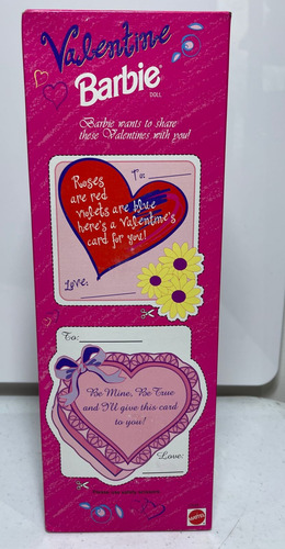 Valentine Barbie 1997 Special Edition Muñeca 30cm Doll E-r (Usado)