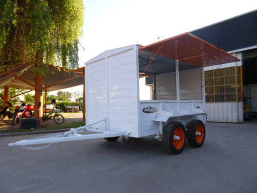 Acoplado Trailer Cerrado Taller Rodante Movil 2.50 Mts 2tn