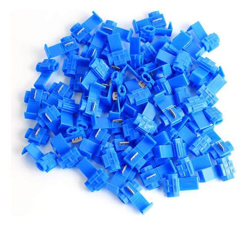 300un Conector Derivação Emenda Cabos Fios Azul 1,5 A 2,5mm