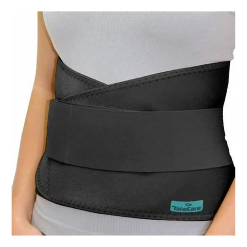 Cinta Abdominal Lombar Com Hastes Flexíveis P/m Unissex