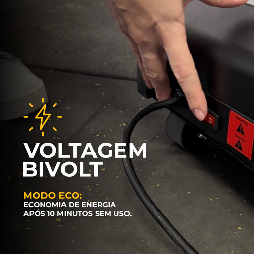 Esteira Ergométrica Elétrica 127/220V C/ Inclinação Ahead Home Cor Preto 127/220V