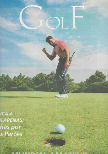 Revista Golf / El Mercurio / Mundial Amateur Chile 17-01-98