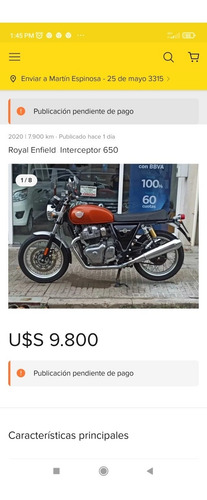 Imagen 9 de 9 de Royal Enfield Interceptor 650