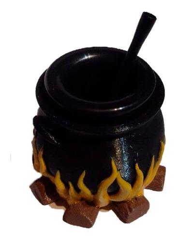 Mate Caldero De Bruja Impresión 3d