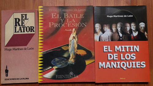 Lote X 3 Libros - Hugo Martínez De León