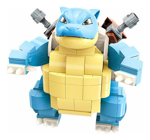 Pokémon Blastoise Armable Bloques 385pzs Juguete Keeppley 