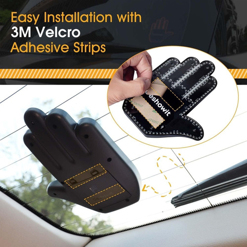 Luz De Dedo Del Coche Con Control Remoto, Con 4 Gestos