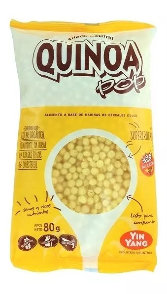 Primera imagen para búsqueda de quinoa inflada sin azucar