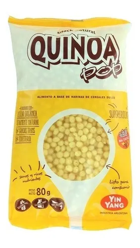 Quinoa Pop Inflada Yin Yang X 80 Gr