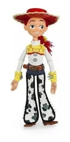 Disney Boneca Jessie Vaqueira Toy Story 38cm Fala Ingles