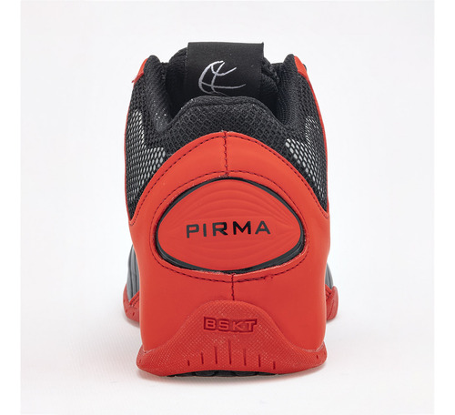 Básquet Junior Pirma 795 Negro Rojo 084-638