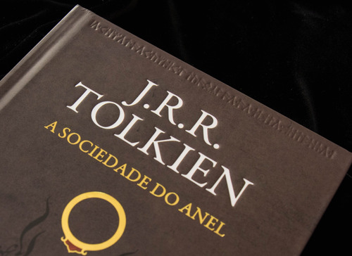 Livro O Senhor Dos Anéis : A Sociedade Do Anel ( Capa Dura ) - J. R. R. Tolkien - Editora Harper Collins ( Novo )