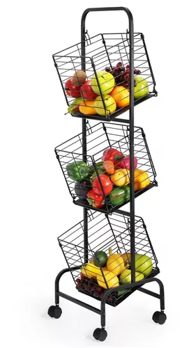 Cómo hacer un carrito para fruta y verduras