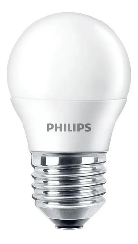 Lampara Led Philips 4w 5w =40w 220v Casa E27 Color de la luz Fria (6500°k)